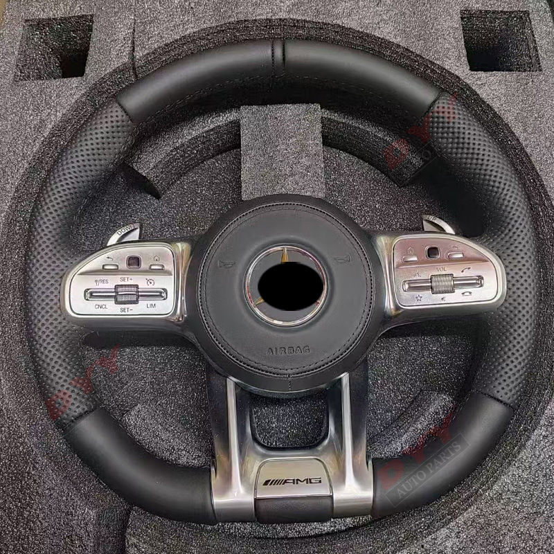 Carbon Fiber Steering Wheel for Mercedes-Benz AMG GLC GLE GLS AEGC Class