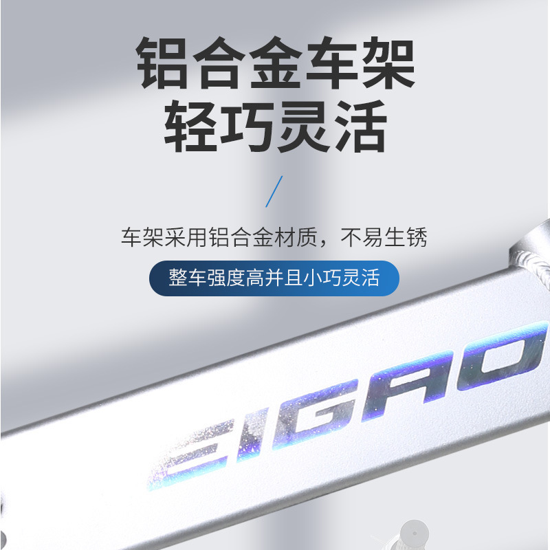 14寸折叠电动车 36V8A锂电车迷你折叠电动车14英寸成人电动自行车|undefined