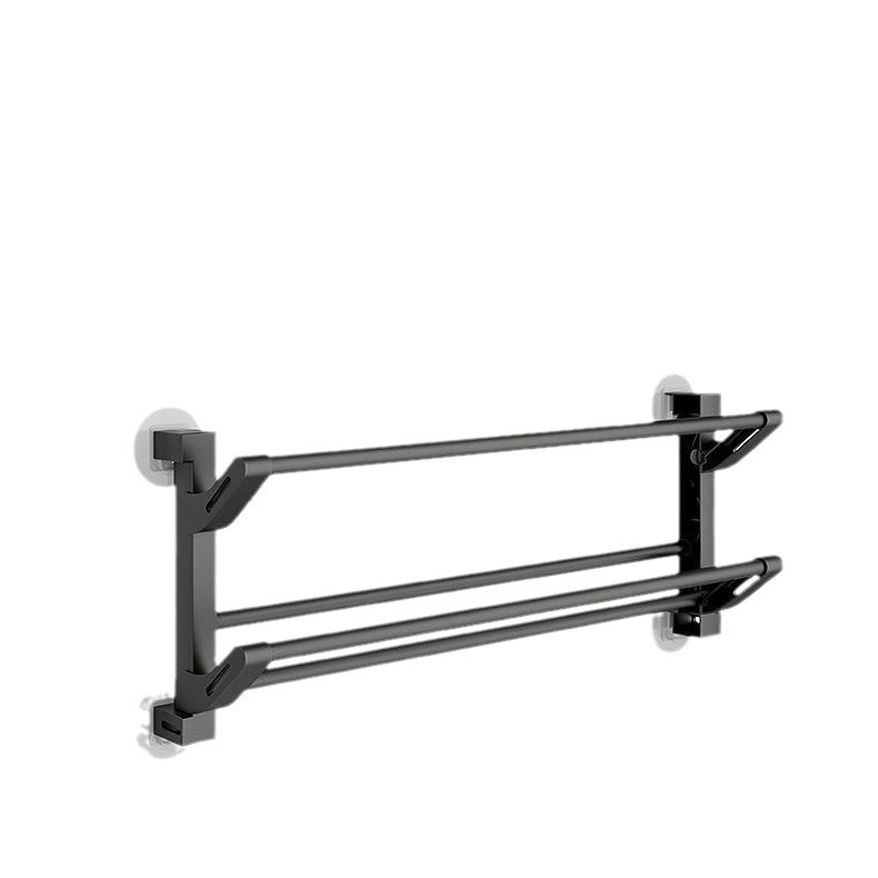 Pared del baño Soporte para zapatos colgante multifuncional Soporte para zapatos sin perforaciones para el baño Soporte para grietas en la parte trasera de la puerta al por mayor image 5
