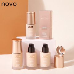 Makeup NOVO5334 cream skin-nourishing concealer liquid foundation for dry skin, moisturizing, long-lasting, waterproof, sweat-proof, non-removing makeup foundation