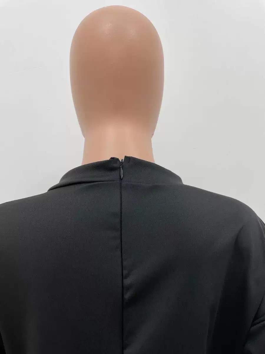 Women Wear V neck Loose Romper Letter Graphic Pattern Printing