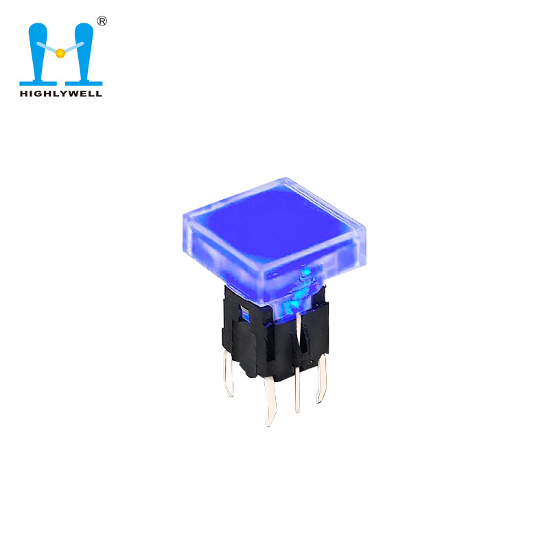 highlywell 翰昱威PB6171L轻触按键开关多颜色50mA 48VDC电子设备