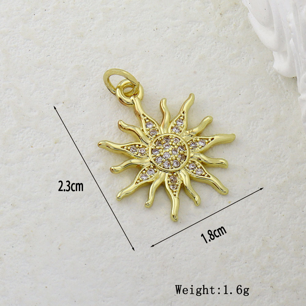 3g Weight Pendant Jewelry Making Type DIY Jewelry Accessories Classification 1 Piece Quantity Copper Material Animal Pattern All Seasons Season Plating Design Vintage Style, Classic Style Style 1 Piece Copper Animal Pendant 9