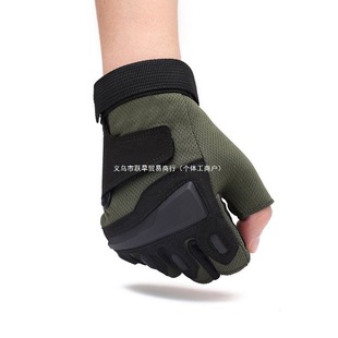 Motorcycle Riding Gloves Half-Finger Men's Summer Anti-Fall Bicycle Motorcycle Gloves Women's Summer Riding Protective Equipment