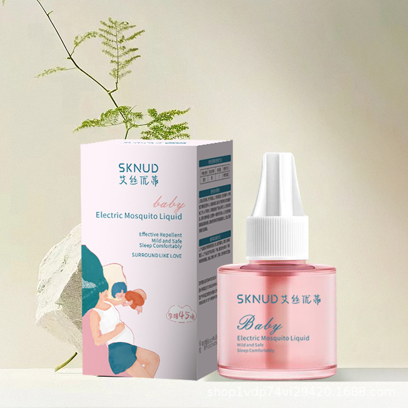 Electric Mosquito Repellent Liquid for Infants, Children and Pregnant Women, Plug-In Universal Heater, Wholesale for Mothers and Infants