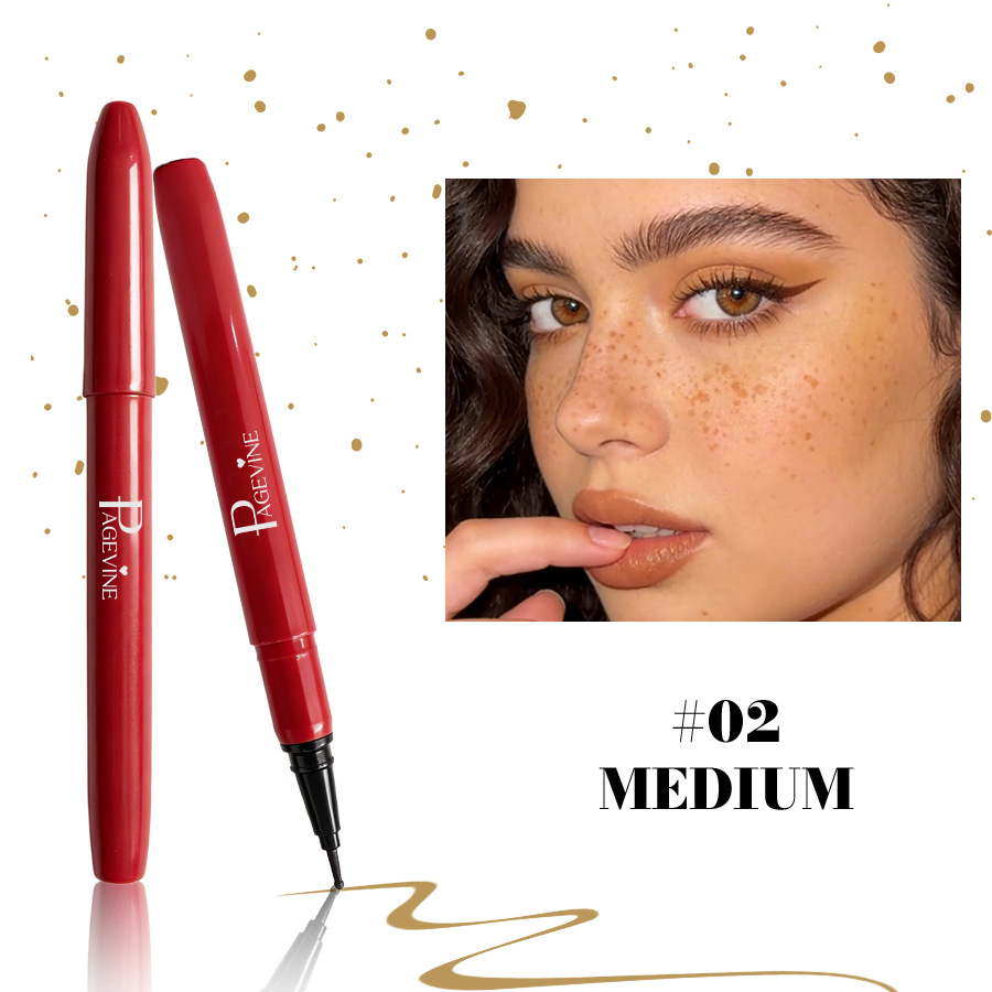 Transfronterizos PAGE VNE natural pecas moles pen impermeable duradero no se marea belleza moles pecas pen comercio exterior image 7