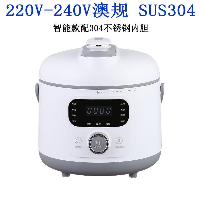 110V高压锅电压力煲1.8L容量11大烹饪功能快煮美规日规欧规英规|undefined