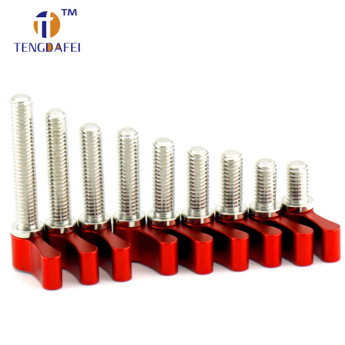 M4M5M6M8 Aluminum Alloy L-shaped Handle Stabilizer Rabbit Cage Screw Action Camera Adjustable Angle Hand Screw