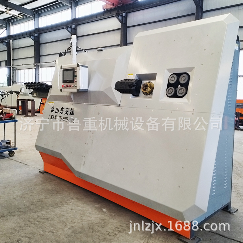 LZWG12数控钢筋弯箍机 全自动钢筋弯箍机 盘螺钢筋调直弯箍一体机