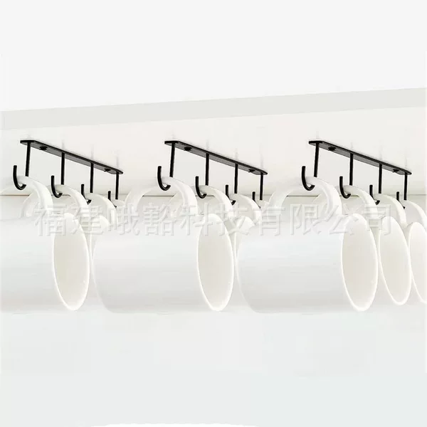 Mug Holder Hanging Wine Cabinet Hook Coffee Cup Kitchen Wine Glass Holder Pendant Simple Water Cup Holder Simple and Modern