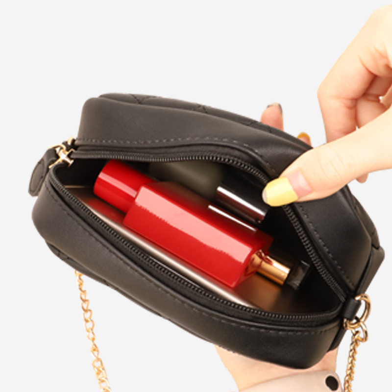 Bolsa pequeña de moda de alta gama para mujeres 2023 nuevo estilo coreano de moda todo partido bolsa de mensajero portátil mini bolso del teléfono del hombro