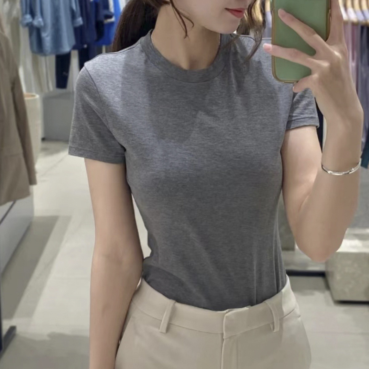 [Special offer non-refundable] TH cut B# th Jia Pima cotton classic…