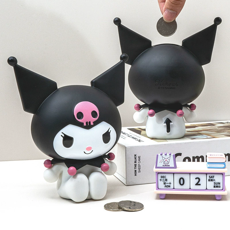 Пластиковая копилка в виде свинки от Sanrio, защита осенью