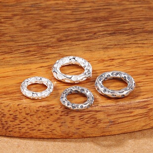 S925�y�Eʯ�Ӹ�Ƭ����y����hȦ�ֹ�DIY�Ʒ��������y������l