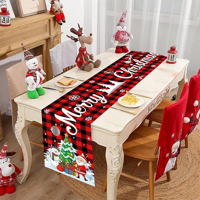 源工場アマゾン越境クリスマステーブル旗欧米の祝日の日常生活パーティーの食卓装飾テーブルクロス|undefined