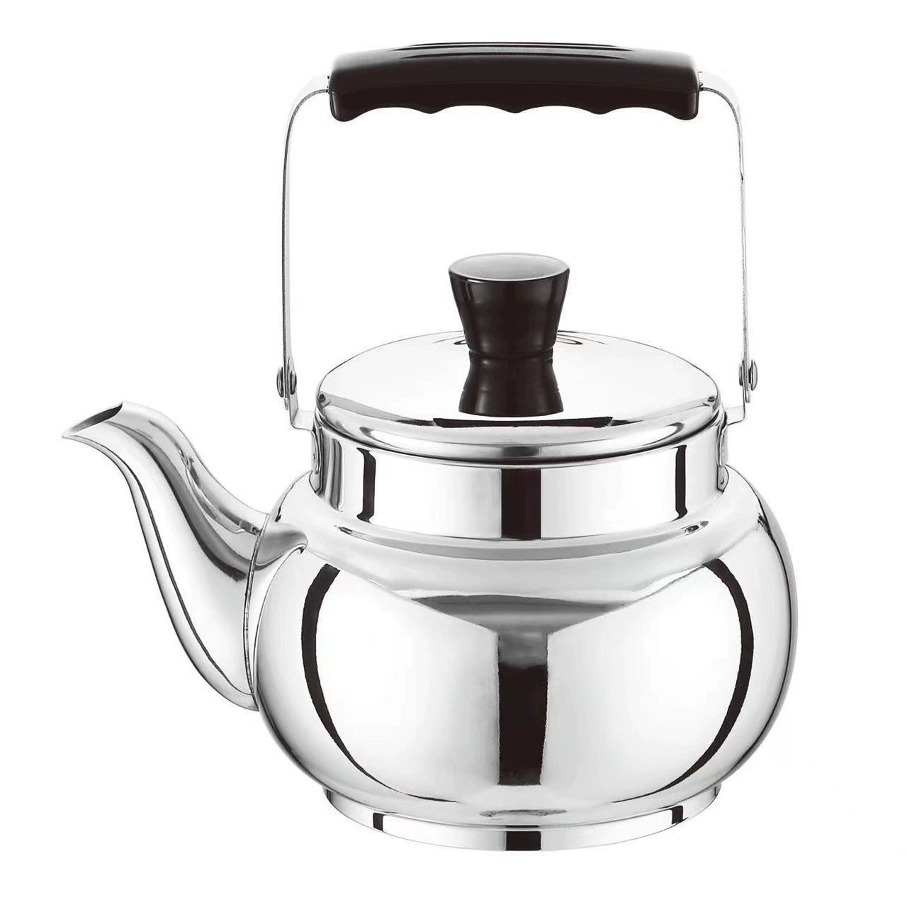 Teapot stainless steel, tea, eating bib