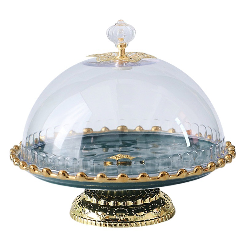 Simple de estilo europeo de cerámica de alta patas placa de la torta de cumpleaños de la boda por la tarde fruta postre bandeja de la torta