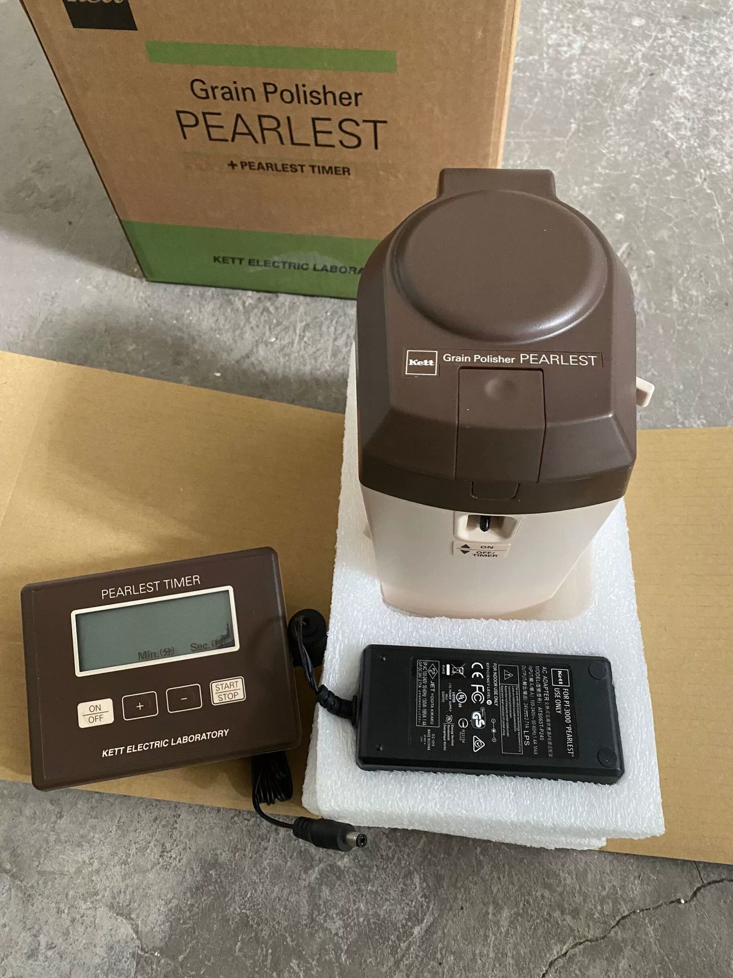 Поставка Японии Kate Pearlest небольшая рисовая мельница KETT рисовая мельница спот бесплатная доставка