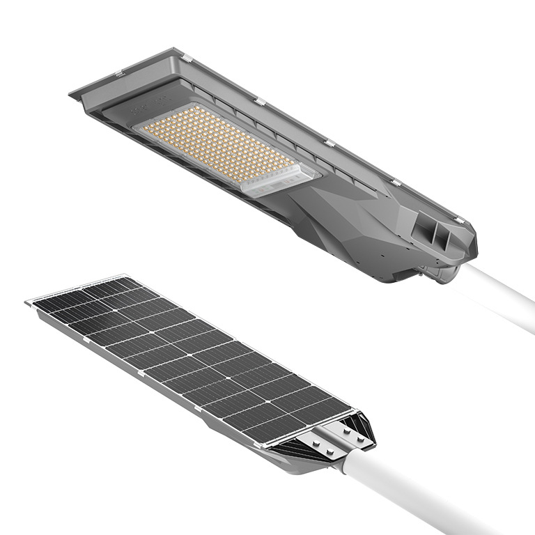 Sudeste asiático comercio exterior transfronterizo nueva iluminación de ingeniería de lámpara solar al aire libre lámpara de palo alto lámpara de calle mayorista