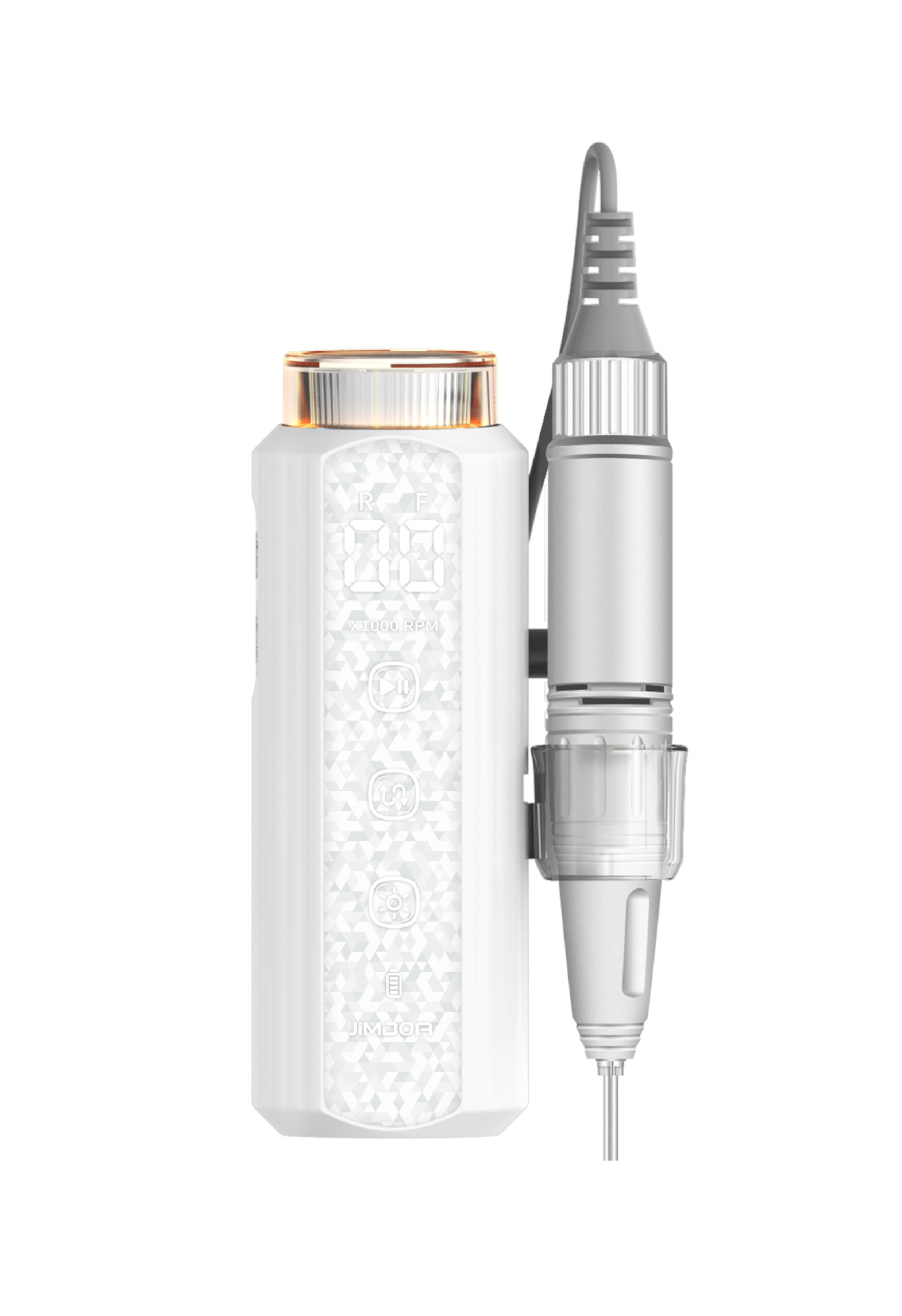 Blanco diamante (máquina principal + mango + 108 cuádruples)