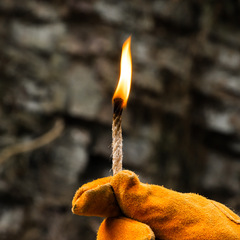 Outdoor Camping Wax-Coated Hemp Rope for Picnics & BBQs – Portable Kindling Cord, 7cm Thin Model