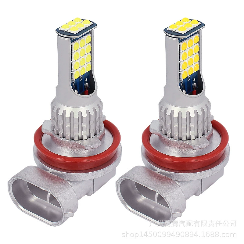 Новая автомобильная LED противотуманная лампа H11/9006/H4/H7/H1/H3, выпуклая 3030, 30 светодиодов, передняя противотуманная лампа