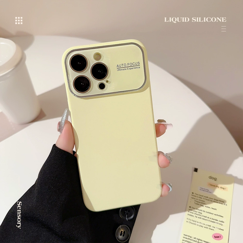 Силиконовый чехол для телефона (Apple) для серии iPhone 11–15, латекс силикон с защитой объектива камеры