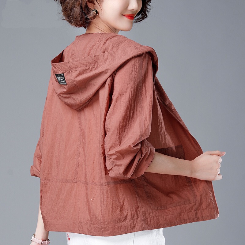 Plus-Size Mom Fashion Sun Protection Clothing, Summer Jacket, Stylish Cardigan, Outdoor Sun Protection Short Jacket, One-Piece Drop Shipping Plus-Size Mom Fashion Sun Protection Clothing, Summer Jacket, Stylish Cardigan, Outdoor Sun Protection Short Jacket, One-Piece Drop Shipping