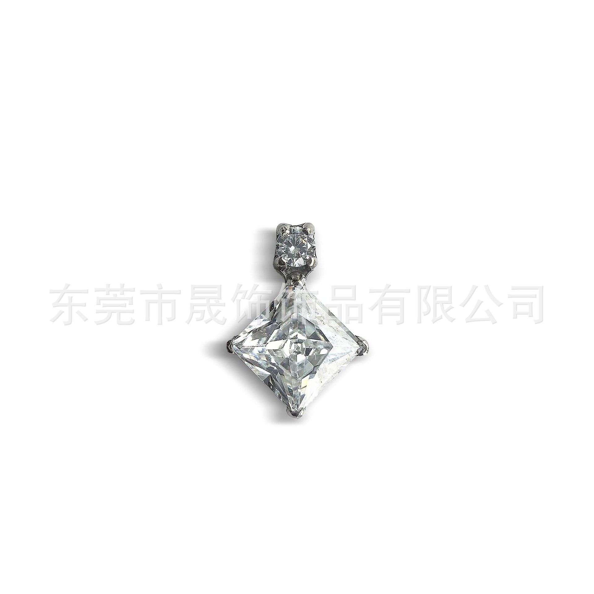 F136 Titanium 方 Cubic Zirconia Ear Stud Labret Stud Helix Cartilage Stud G23 Implant Grade Titanium 内牙 Piercing Jewelry 厂家