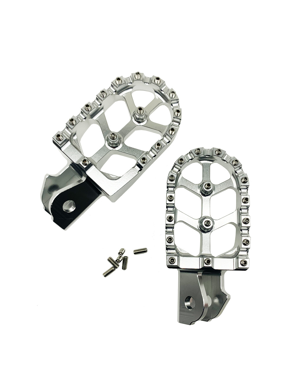 Pedal de Aleación de Aluminio CNC Antideslizante para Vehículo Todoterreno Eléctrico Qiu Long Light Bee X, Accesorios de Modificación