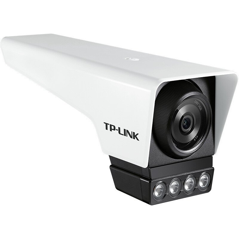 TP-LINK 套装8路 500万超清PoE供电 双向语音 室内外高清夜视全彩