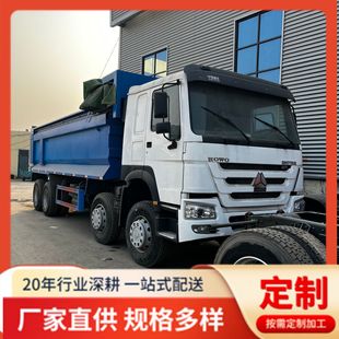 HOWO����܇ǰ�ĺ��  �Aб�󷭴�܇ ������������8X4��ж܇