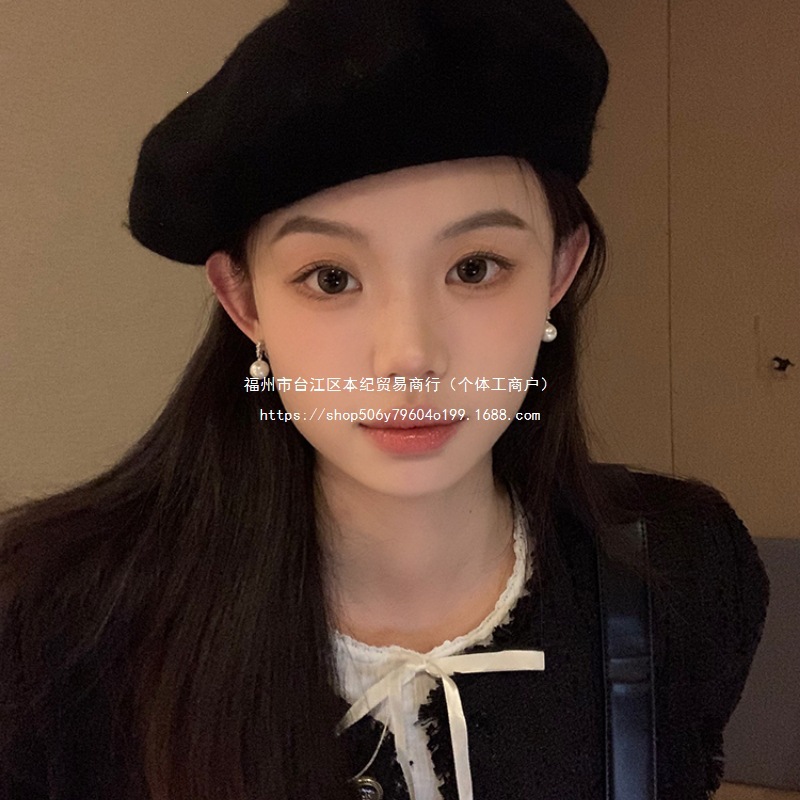 2026感耳钉耳温柔秋冬耳饰女锆石新款珍珠耳环女