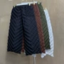 外穿压褶冬季女士休闲裤