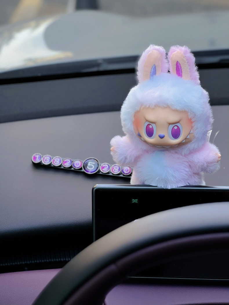 New Model Car Temporary Parking Number Plate, In-Car Mobile Phone Number Holder, High-End Alloy Parking Sign
