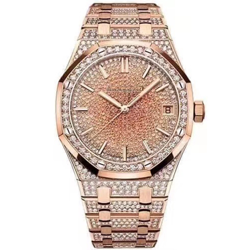 Royal Douyin Live Broadcast Cross-border Watch Ladies Gypsophila Women's Watch Diamond-encrusted Steel Belt Quartz Watch Watch