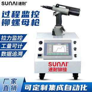 New Energy Vehicle Battery Pack Monitoring Rivet Gun Rivet Nut Gun with Force Feedback Rally Monitoring Rivet Nut Gun
