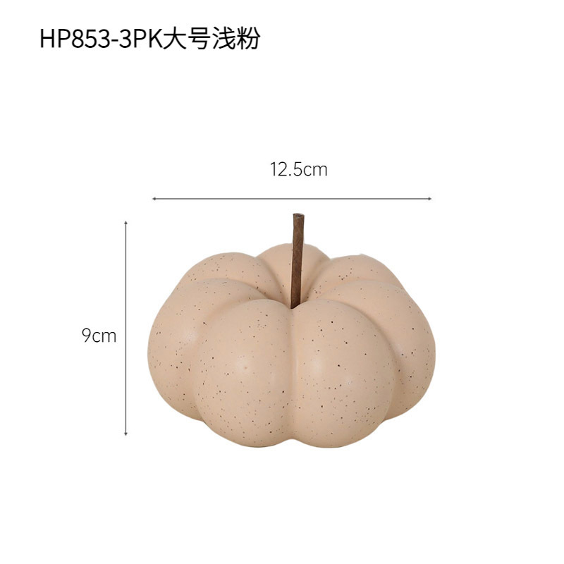 Moderno minimalista cerámica calabaza decoración vino gabinete salón mesa de café pasillo escritorio hogar suave decoración al por mayor