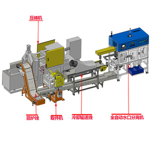 Goldman Sachs factory customized zinc alloy die-casting automatic knob feeder ultrasonic plastic welding machine nozzle separator