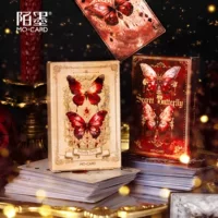 Карты для покера Mo Mo, серия «Бесконечная бабочка», креативные ретро-головоломки, развлекательные карты, карты для винных столов, игровые карты