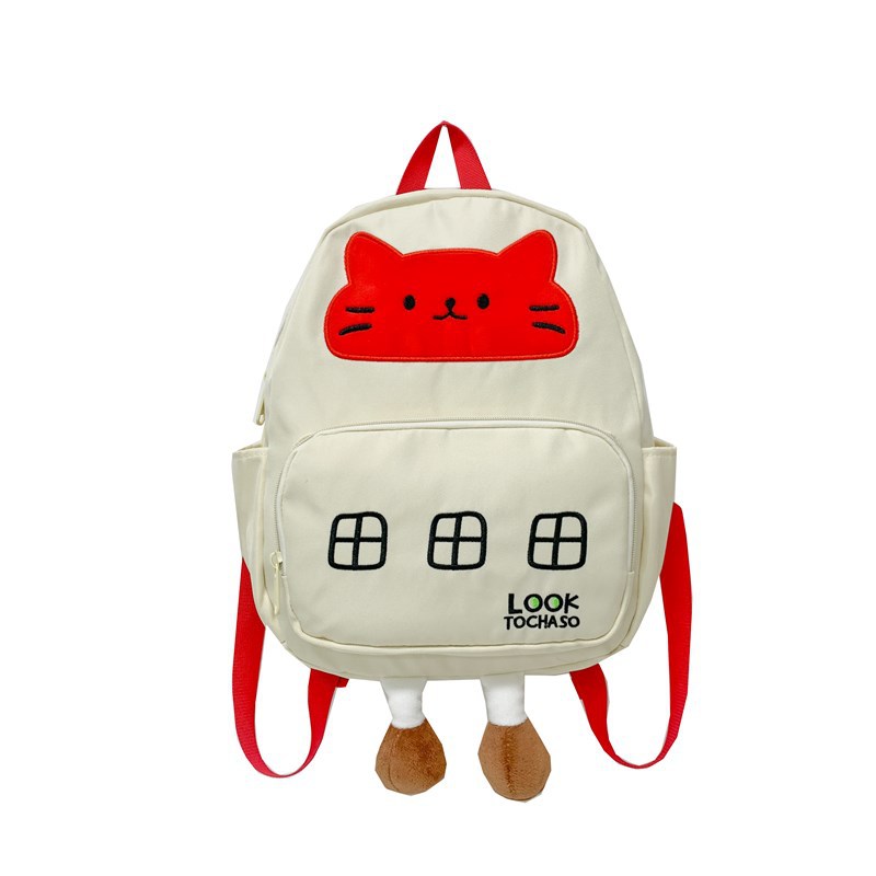 Kindergarten mochila para bebés caricatura lindo gatito mochila para niños y niñas 2025 nuevo comercio exterior mochila para niños