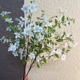 自然风大枝木香花 七里香仿真花 小碎花假花韩系户外婚礼花艺布置