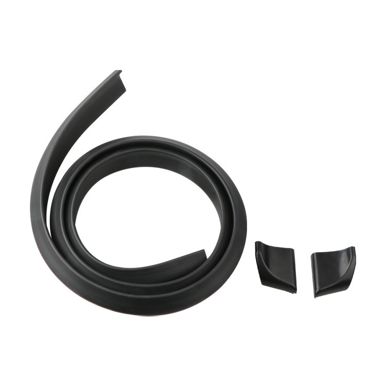 Universal Car Texture Modified No Drilling Soft 3D Carbon Fiber Spoiler Fixed Wing_voghion.com