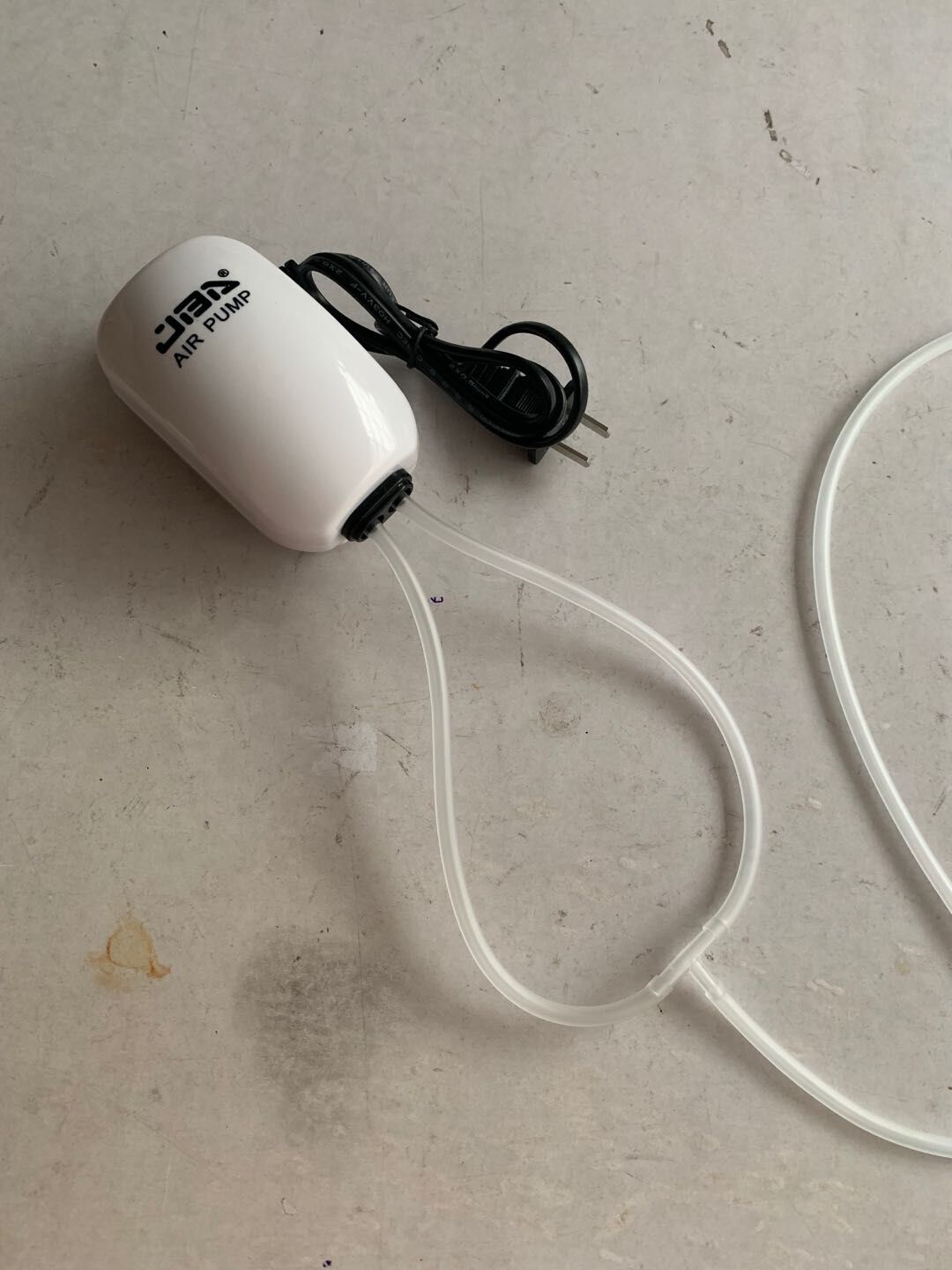 Air pump, 8W, tee