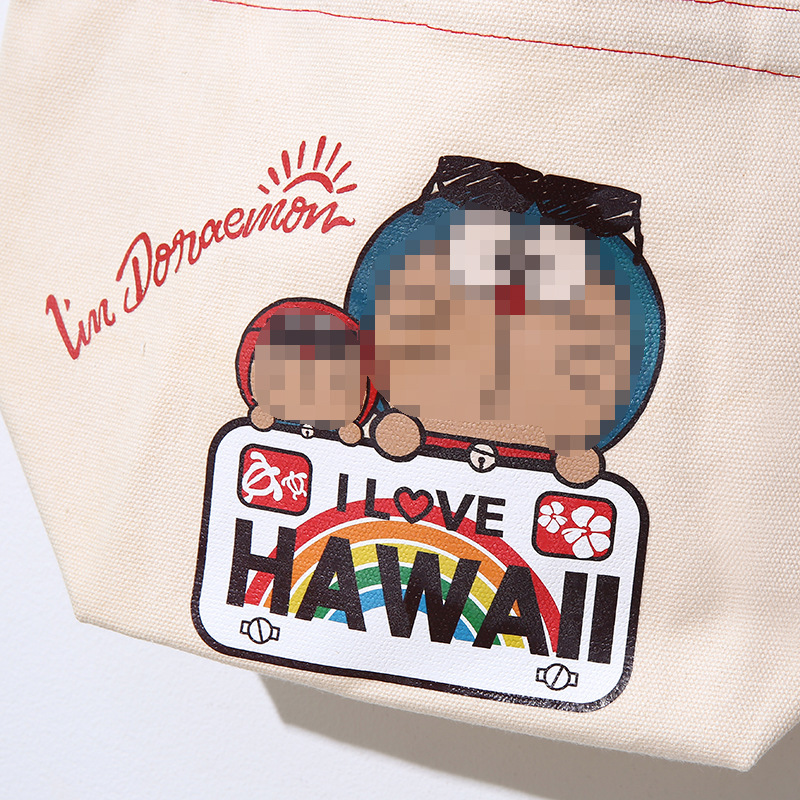 新商品アニメキャンバス袋オーダーメードロゴ子供弁当手提げ弁当箱プリントお土産ショッピングギフトバッグ|undefined