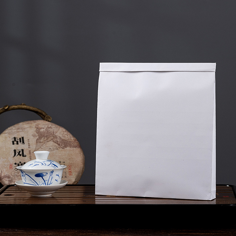 茶叶包装袋福鼎白茶普洱茶密封袋自封袋牛皮纸袋茶饼收纳袋分装