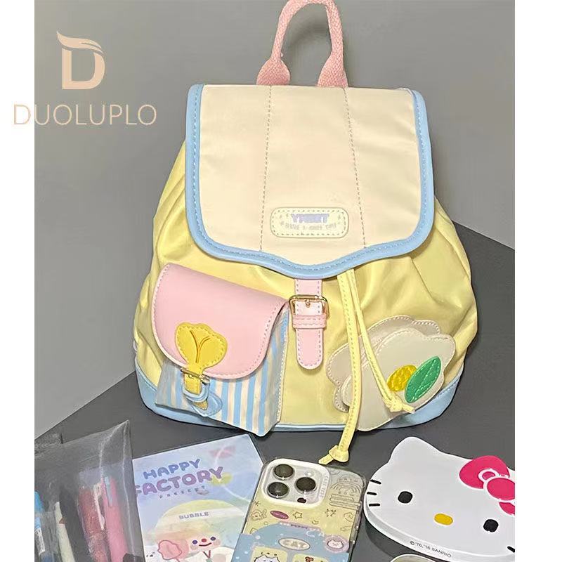 Mini Schoolbag 2025 Summer New Style Cute commuter student fashion backpack Large Capacity travel backpack details Picture