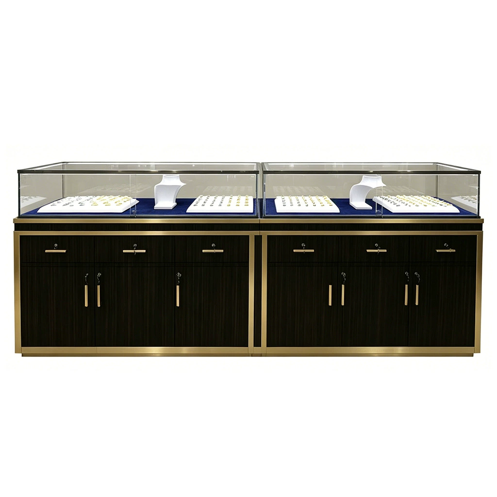 Glass Wall Jewelry Cabinet from Yomiego