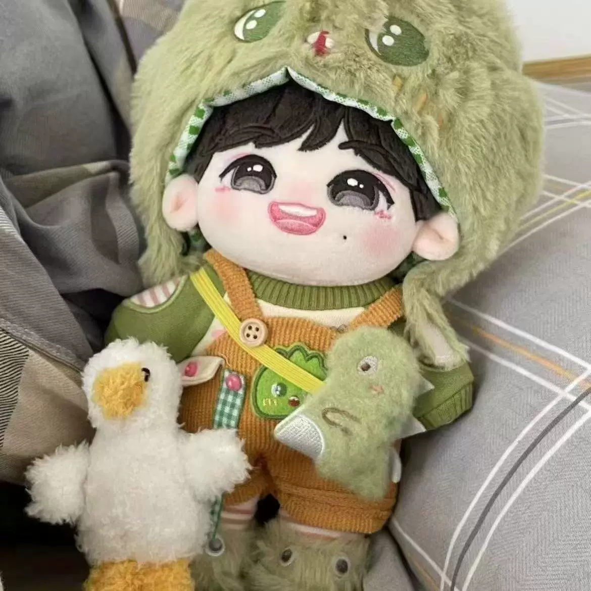 时代少年张真源属性棉花娃娃20cm明星周边玩偶超萌少女公仔