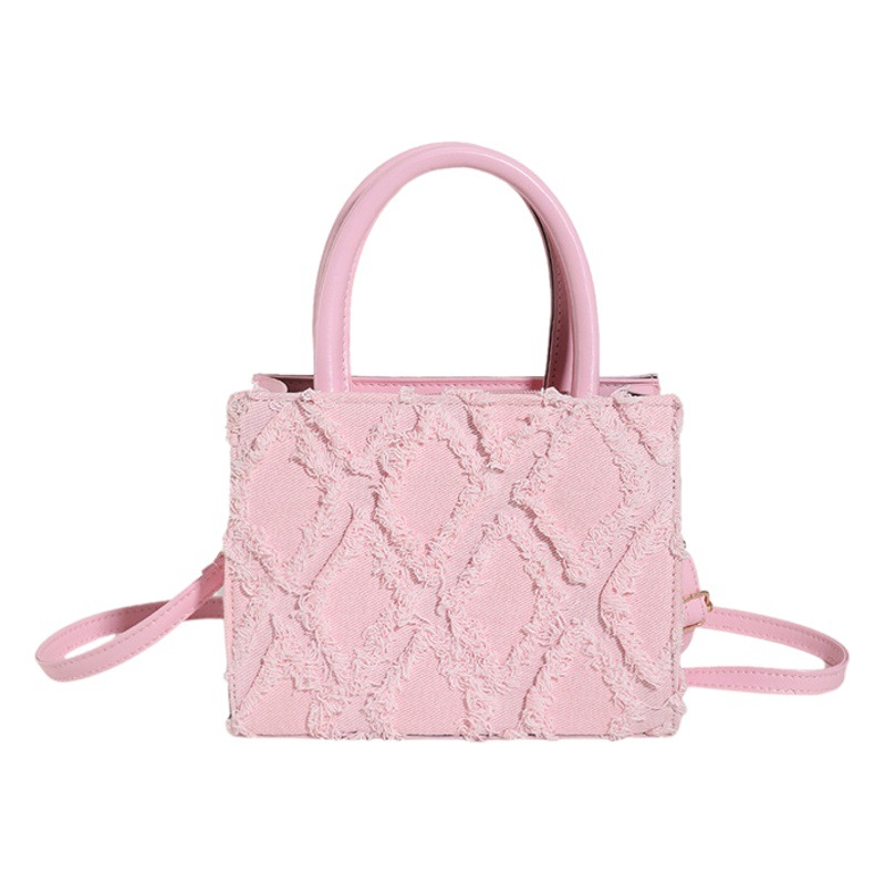 Bolso de mano de gran capacidad para las mujeres 2023 nuevo bolso pequeño océano estilo rombo Commuter hombro mensajero bolsa de moda